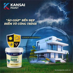 SƠN CHỐNG THẤM MỘT THÀNH PHẦN CAO CẤP KANSAI AQUA SHIELD: 