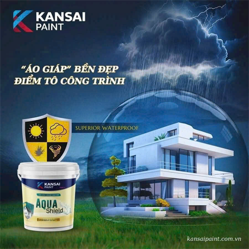 SƠN CHỐNG THẤM MỘT THÀNH PHẦN CAO CẤP KANSAI AQUA SHIELD: 