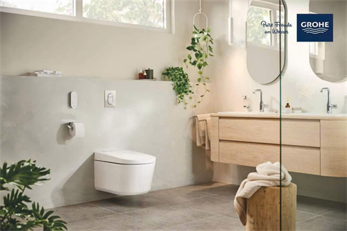 GROHE IGINA – MANG “HYGIENE” CHO KHÔNG GIAN PHÒNG TẮM