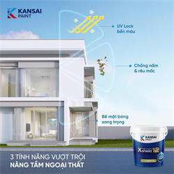 3 TÍNH NĂNG VƯỢT TRỘI CHO NGOẠI THẤT BỀN ĐẸP 